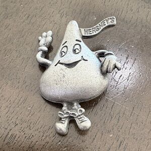 Vintage Hersheys Silver Brooch